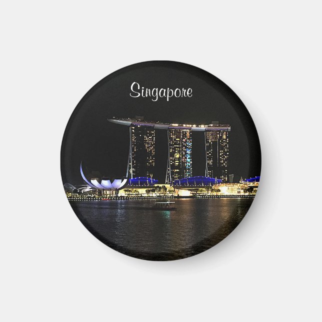 Singapore Marina Bay Sands #1 Magnet (Front)