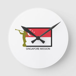 SINGAPORE MISSION LDS CTR ROUND CLOCK