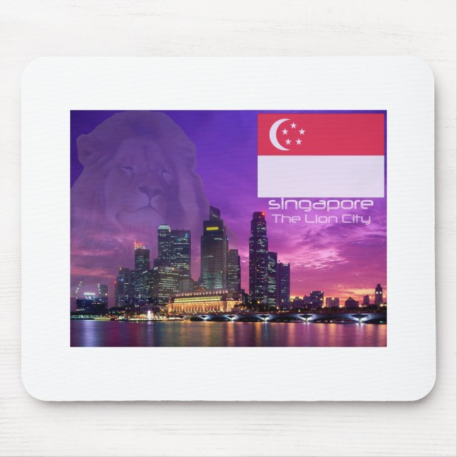 Singapore Mouse Pad (Front)