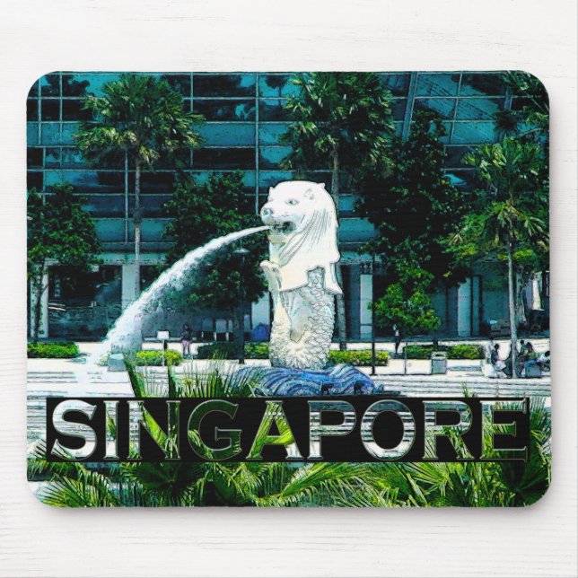 Singapore Mouse Pad (Front)
