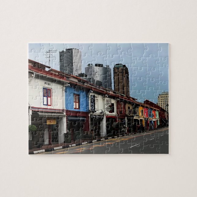 Singapore North Bridge Road #1-2 Jigsaw Puzzle (Horizontal)