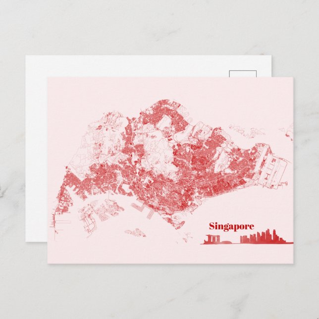 Singapore Postcard (Front/Back)