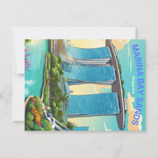 Singapore postcard
