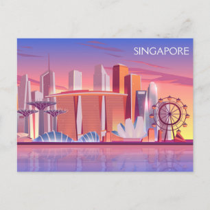 Singapore postcard
