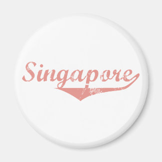 Singapore Revolution Style Magnet