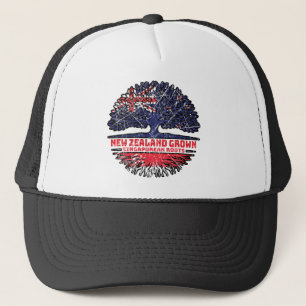 Singapore Singaporean New Zealander New Zealand Trucker Hat