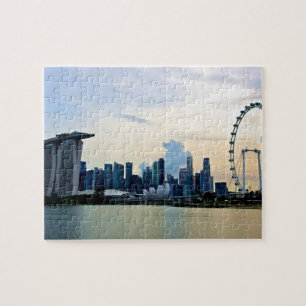 Singapore Skyline by Day Jigsaw Puzzle