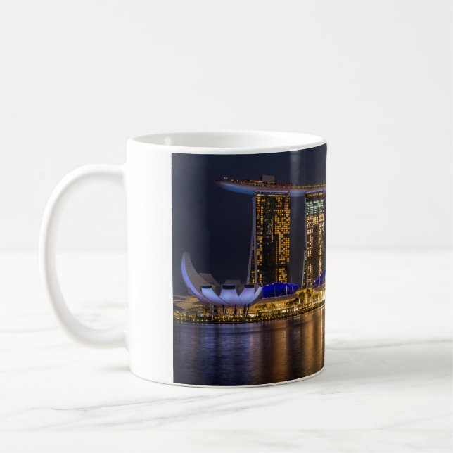 Singapore Skyline Coffee Mug (Left)
