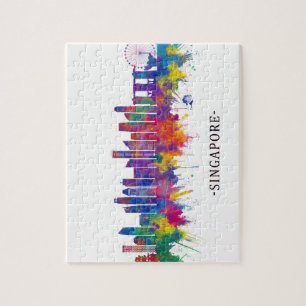Singapore Skyline Jigsaw Puzzle