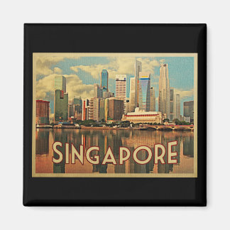 Singapore Skyline Magnet