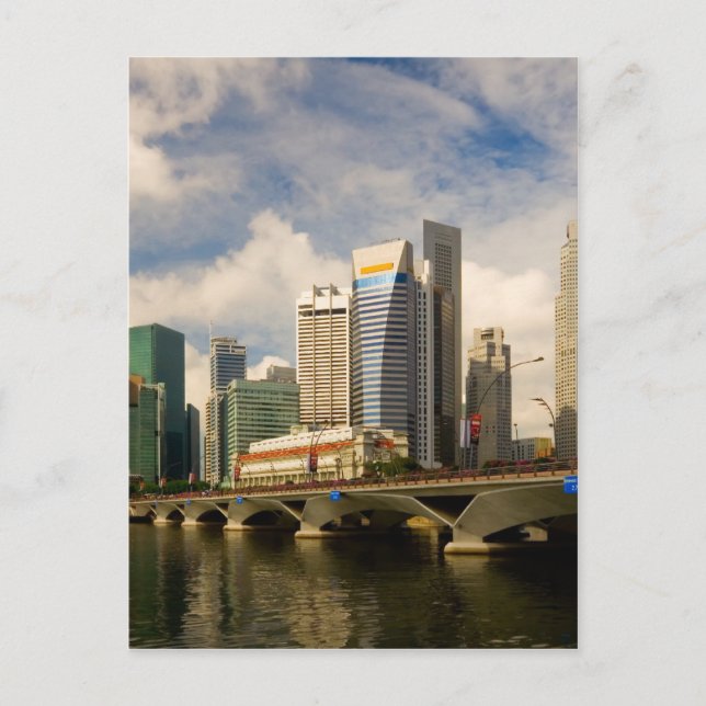 Singapore skyline postcard (Front)