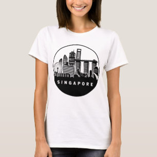 Singapore Skyline T-Shirt