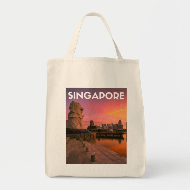 Singapore Tote Bag (Front)