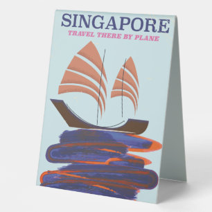 Singapore "Travel there by plane" Table Number