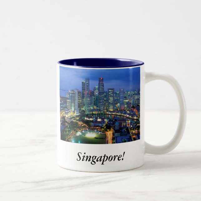 Singapore! Two-Tone Coffee Mug (Right)