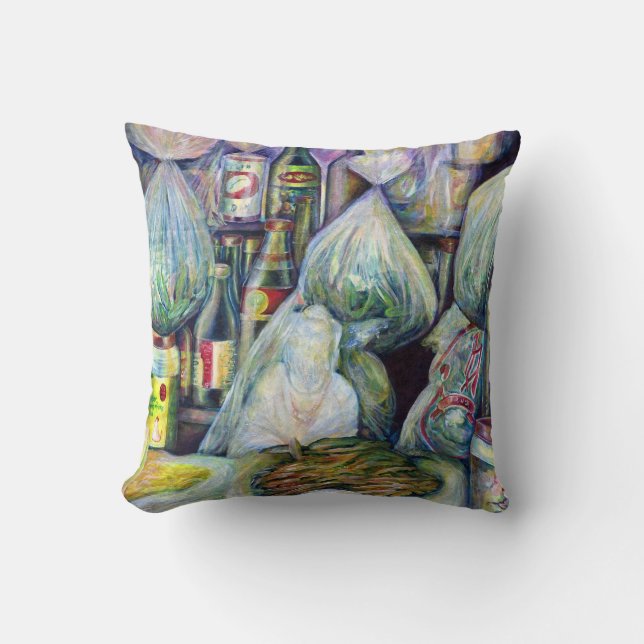 Singapore's Sundried Flavours Cushion (Front)