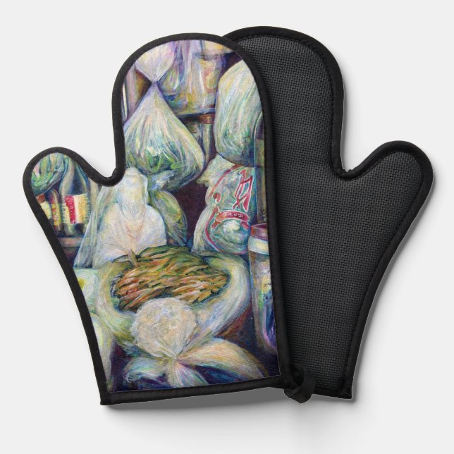 Singapore's Sundried Flavours Oven Mitt (Front/Back)