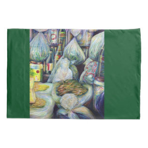 Singapore's Sundried Flavours Pillowcase