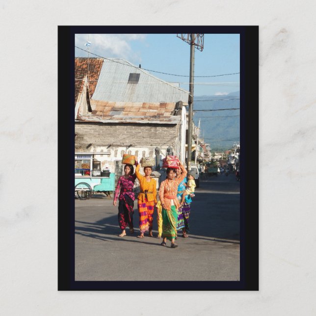 Singaraja Bali Indonesia Postcard (Front)