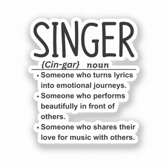 Singer (Front)