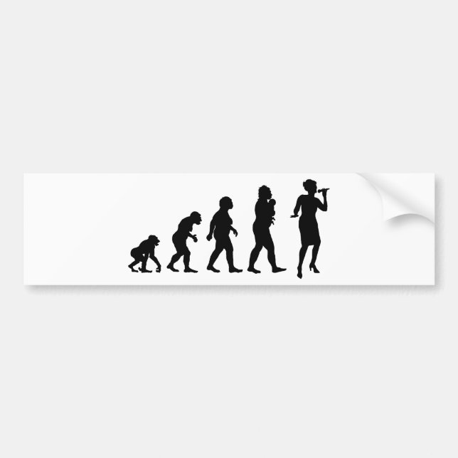 Singer Bumper Sticker (Front)