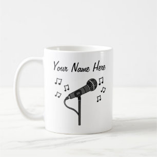 Singer Custom Mug Singing Teacher Musician Gift