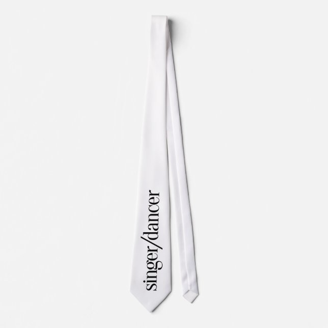 Singer/Dancer Neck Tie (Front)