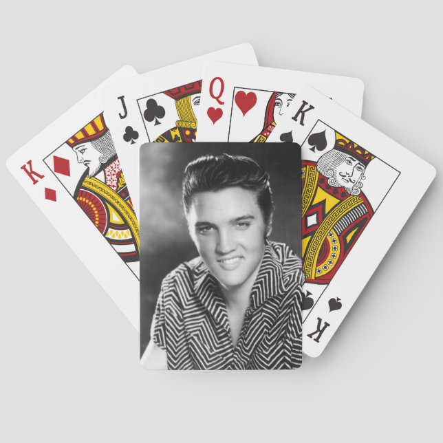 SINGER ELVIS PRESLEY PLAYING CARDS (Back)