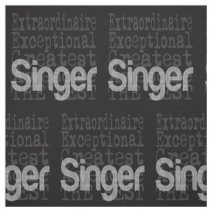 Singer Extraordinaire Fabric