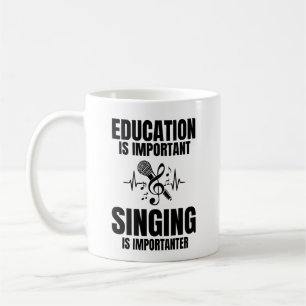 Singer Gift for Singing Student and Music Teacher Coffee Mug