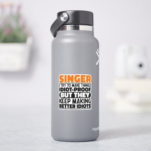 Singer I Try To Make Things Voice Coach Gift Idea (HydroFlask)
