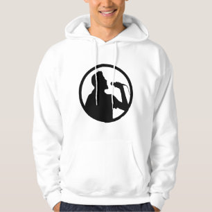 Singer Icon - Karaoke Logo Hoodie