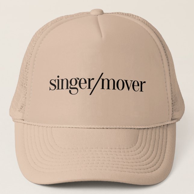 Singer/Mover Baseball Hat (Front)