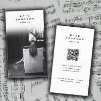 Singer Musician Artist Photo Social Media QR Code