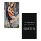 Singer Musician Modern Black