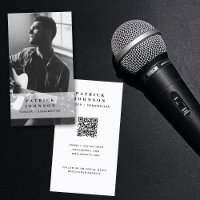Singer Musician Songwriter Photo QR Code