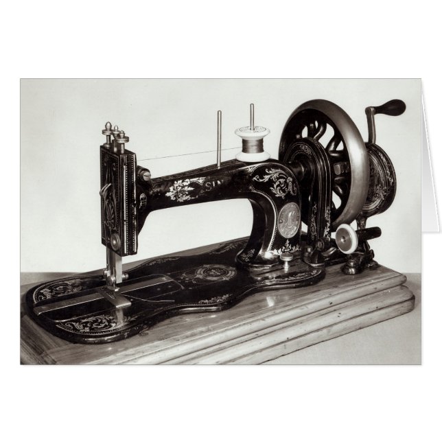 Singer 'New Family' sewing machine, 1865 (Front Horizontal)
