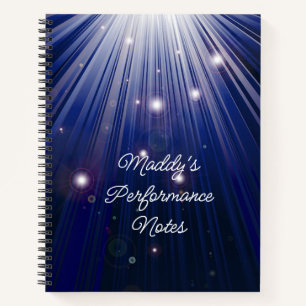 Singer or Actor Notebook