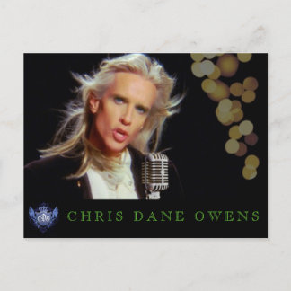SINGER POSTCARD