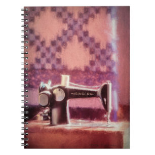 Singer Sewing Machine Photo Notebook