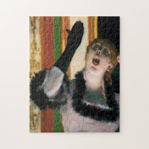 Singer with a Glove, Edgar Degas Jigsaw Puzzle