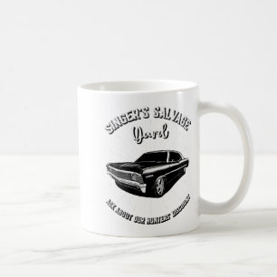 Singers Salvage Yard Hunters Funny Spn  Coffee Mug