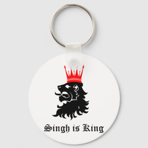 Singh is King Key Ring
