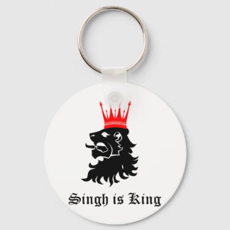 Singh is King Key Ring