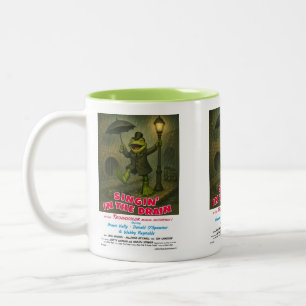 Singin' in the Drain Movie Parody Two-Tone Coffee Mug