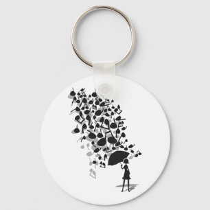 Singin' in the Rain Key Ring