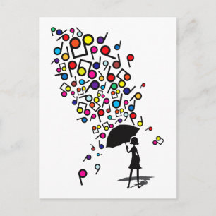 Singin' in the Rain Postcard