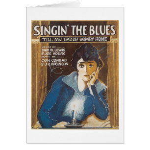 Singin' The Blues Vintage Songbook Cover