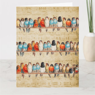 Singing and Chirping     Card