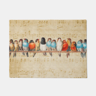 Singing and Chirping   Doormat